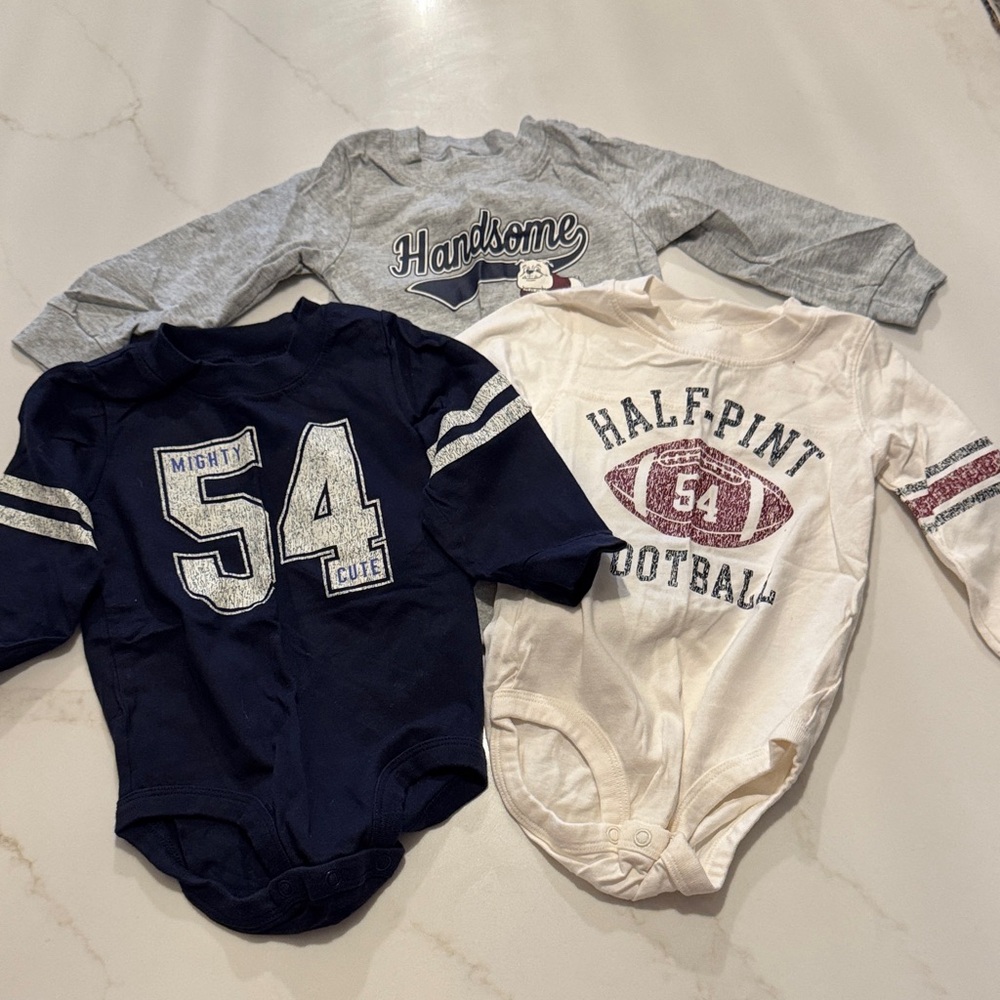 GUC Set of Sports-themed Onesies